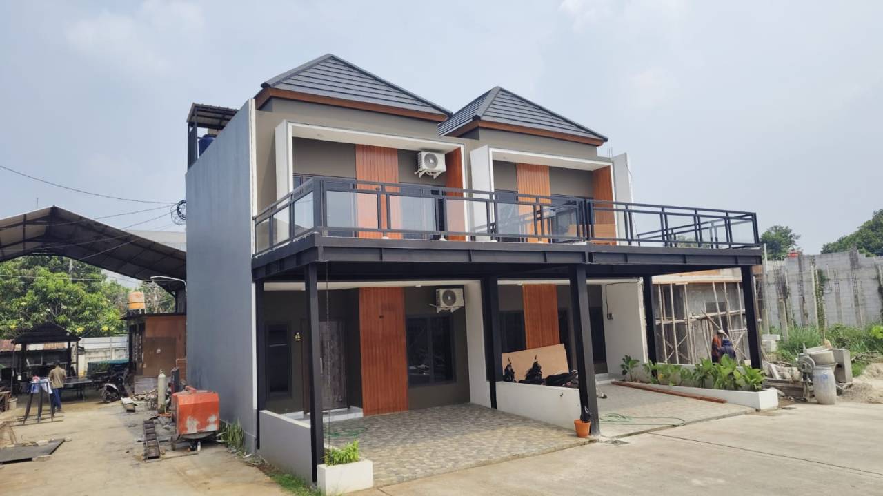 Cluster Pinggir 2 lantai Pinggir Jalan Pondok Melati Jatiwarna
